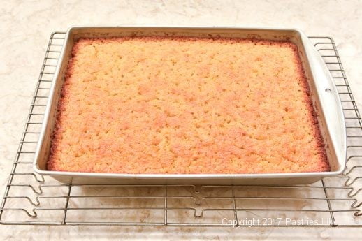 Grek Orange Yogurt Cake baked