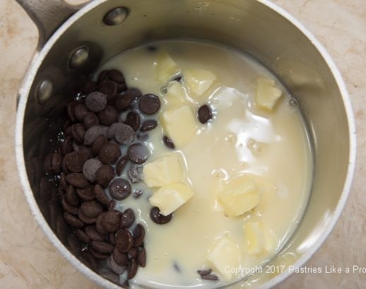 Ingredients for Eagle Hot Fudge Sauce for the Ultimate Hot Fudge Marshmallow Sundae