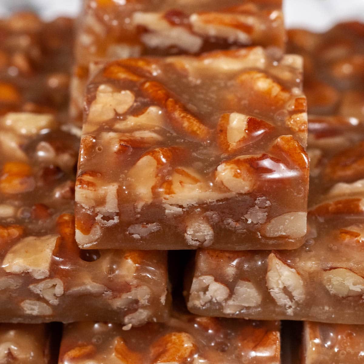 Praline Square candy