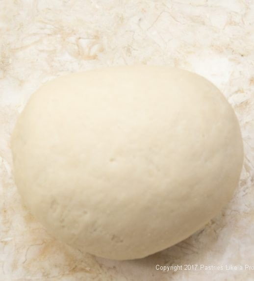 Finished dough kneaded for Soft flatbreads