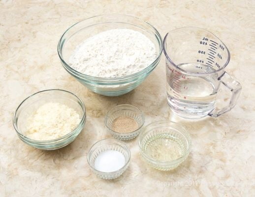 Ingredients for Soft Flatbreds