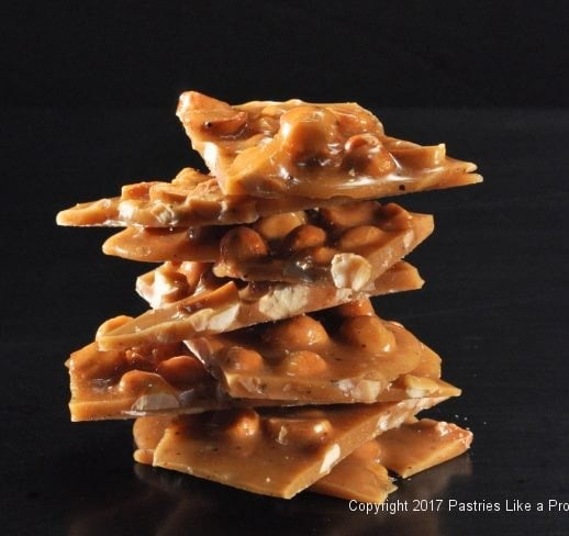 Sweet and Hot Macadamia Brittle for Holiday Food Gifts