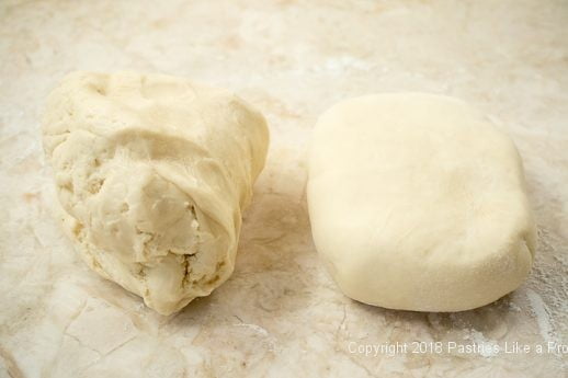 Dough divided and shaped for Marvelous Variable Kolache