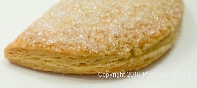 Flaky pastry for Sweet Cherry Calzones