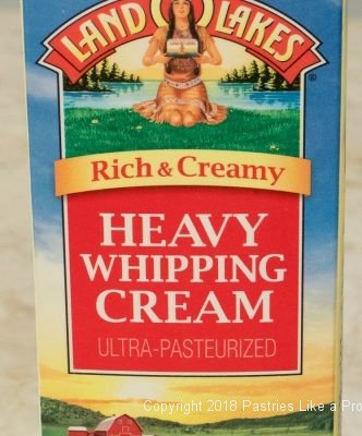 Ultra-pasteurized label for Heavy Cream