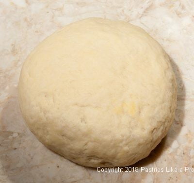 Kneaded dough for Plum Dumplings