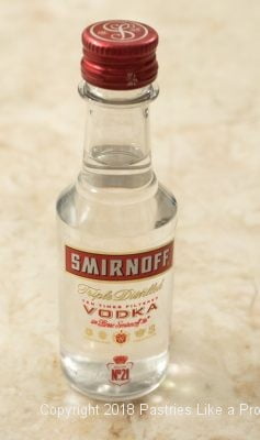 Vodka for Caramel Brickle No Churn Ice Cream
