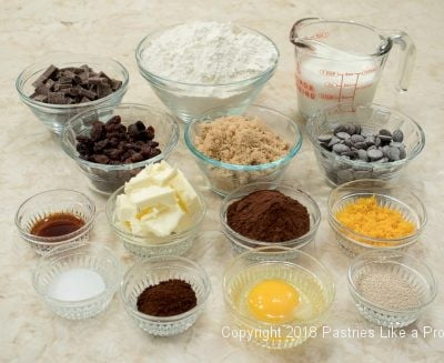 Ingredients, Homemade Bread, Chocolate Orange Raisin Bread