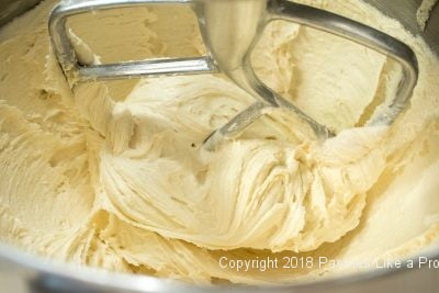 Batter mixed for Malted Milk Frosted Cupcakes, Cupcake Frosting, Cupcake Frosting Recipe, How to frost Cupcakes