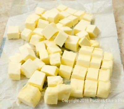 Butter cut for Salted Macadamia Rum Toffee, Rum Toffee Recipe