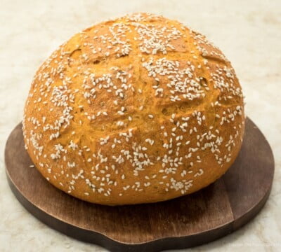 Red Pepper Bread for Bread and Soup