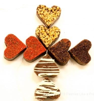 Fudge Hearts for Valentine's Candy
