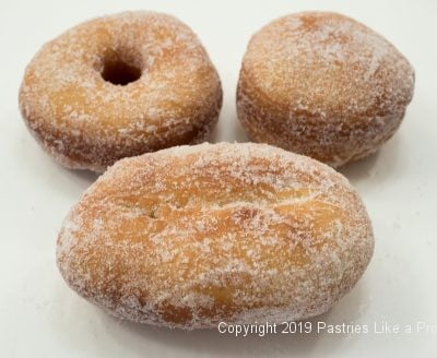 3 shapes of Doughnuts for Fired or Baked Doughnuts