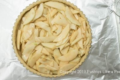 Apples added to crust