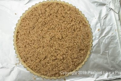 Streusel on Cinnamon Whiskey Apple Tart