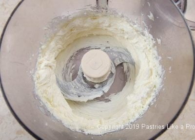 Cream cheese processed