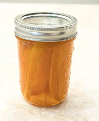 Jar of Candied Orange Peel