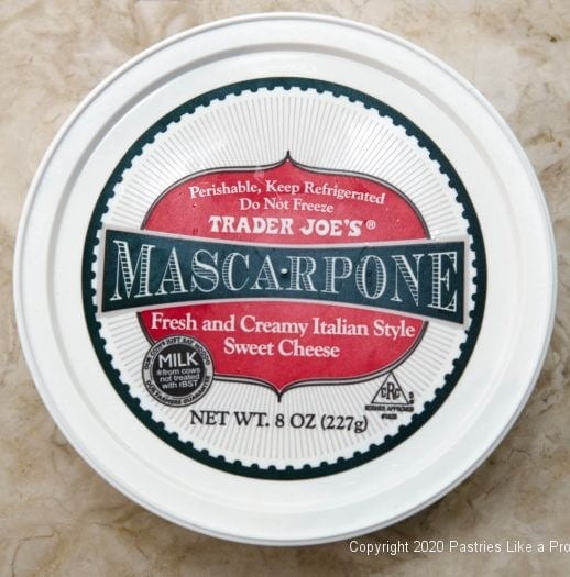 Mascarpone from Trader Joe's