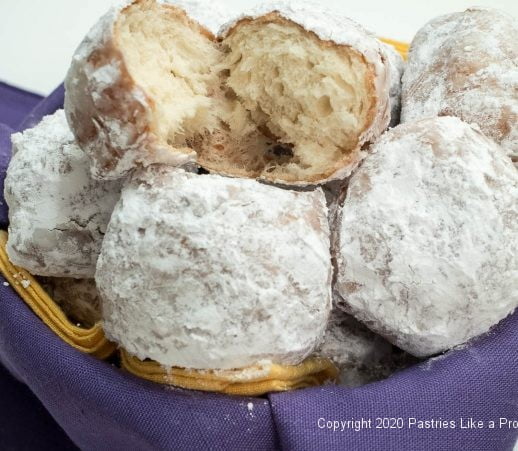 Basket of French Beignets
