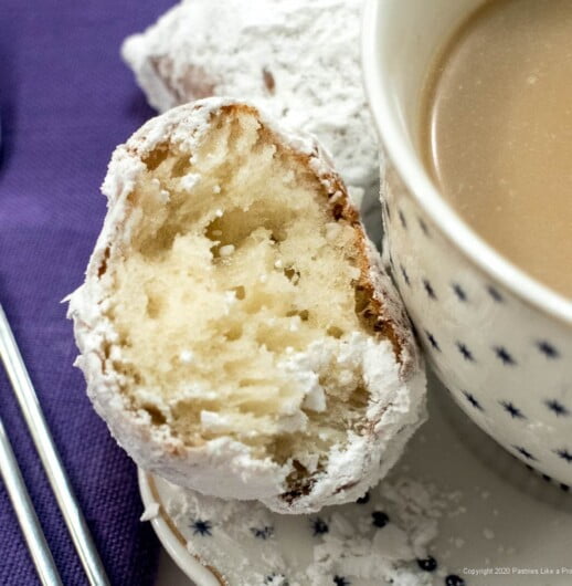 French Beignets with coffee