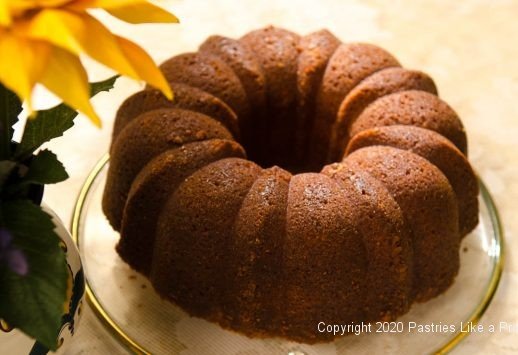 Lemon Rum Bundt Cake