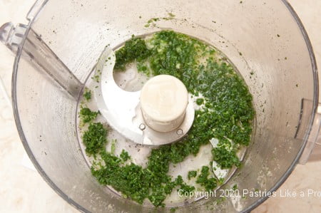 Vinegar added to Basil Dressing