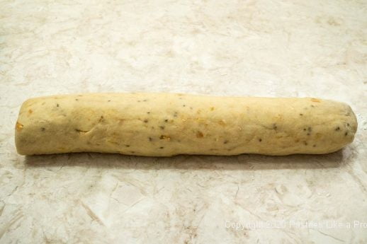 Log of Gibassier dough