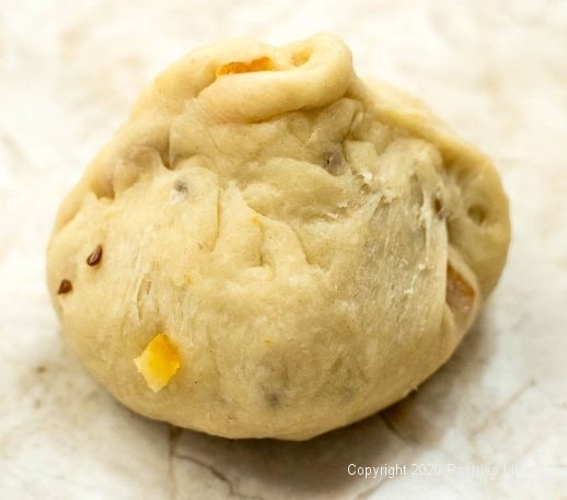 Making a ball of dough