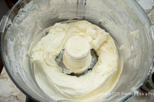 Whipped Cream in processor