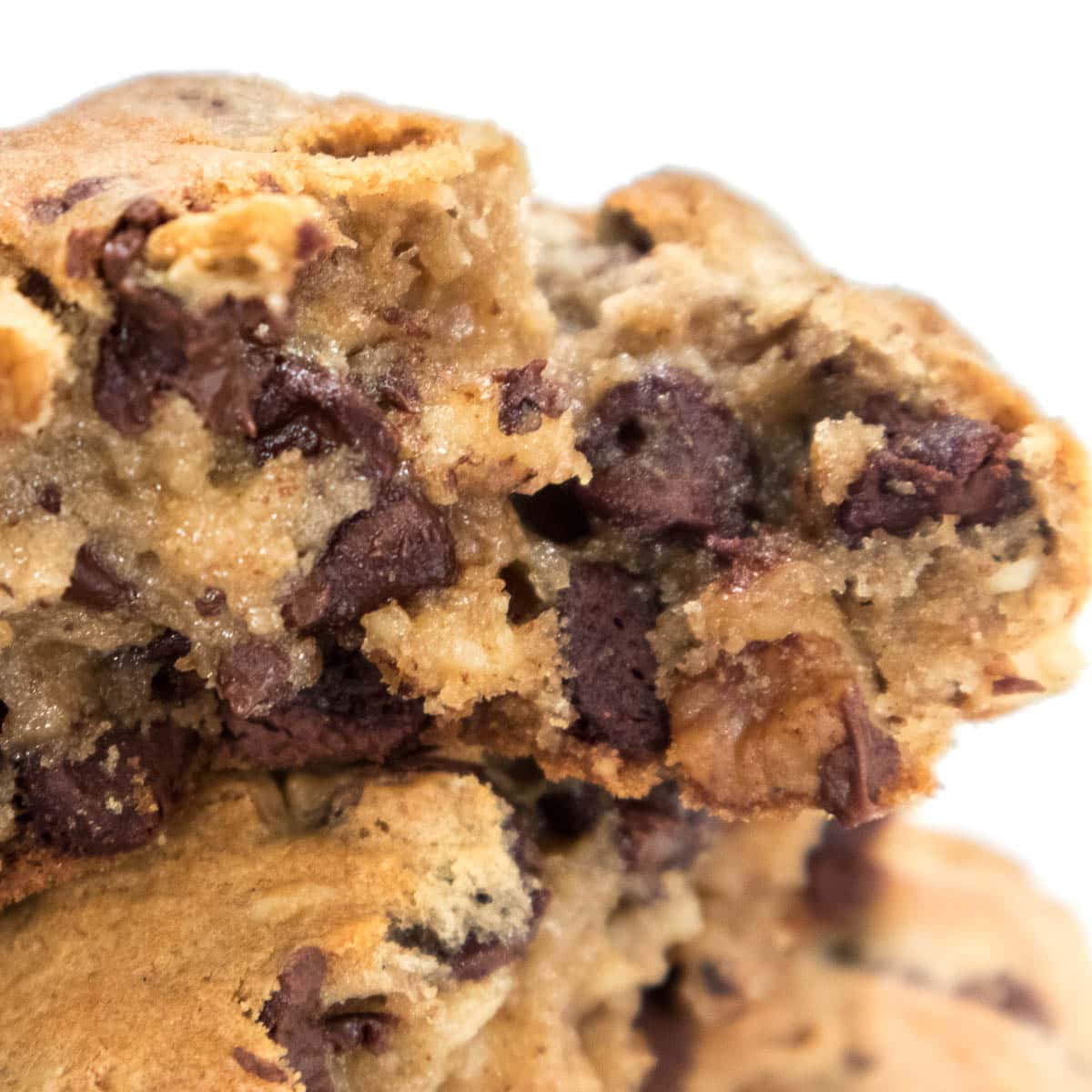 Levain Style Chocolate Chip Cookies is huge and loaded with chips.