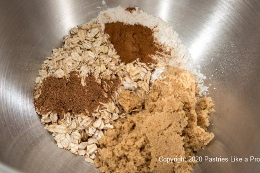 Dry Ingredients in Bowl