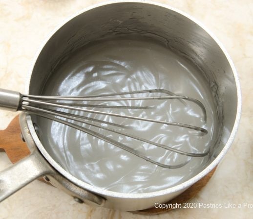 Cornstarch mixture