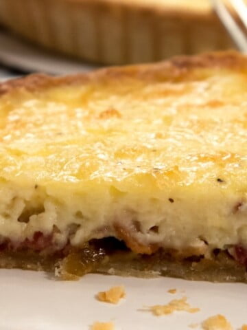 Brie and Bacon Tart