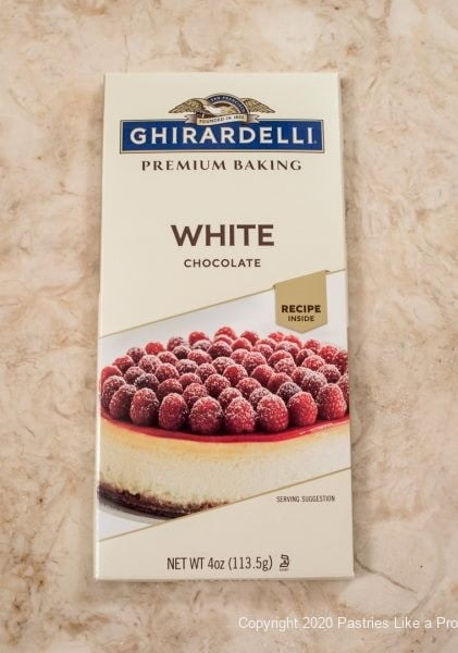 White Chocolate package