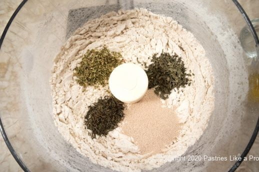 Herbs and yeast added