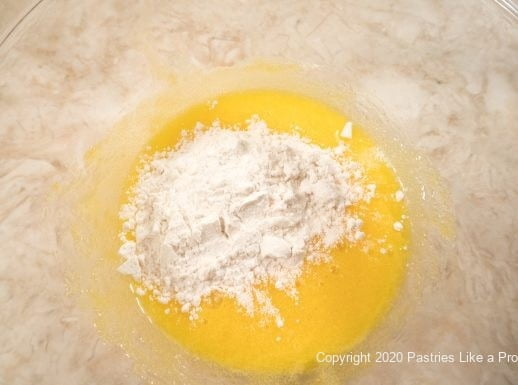 Eggs and flour