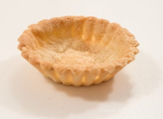 Small pastry shell