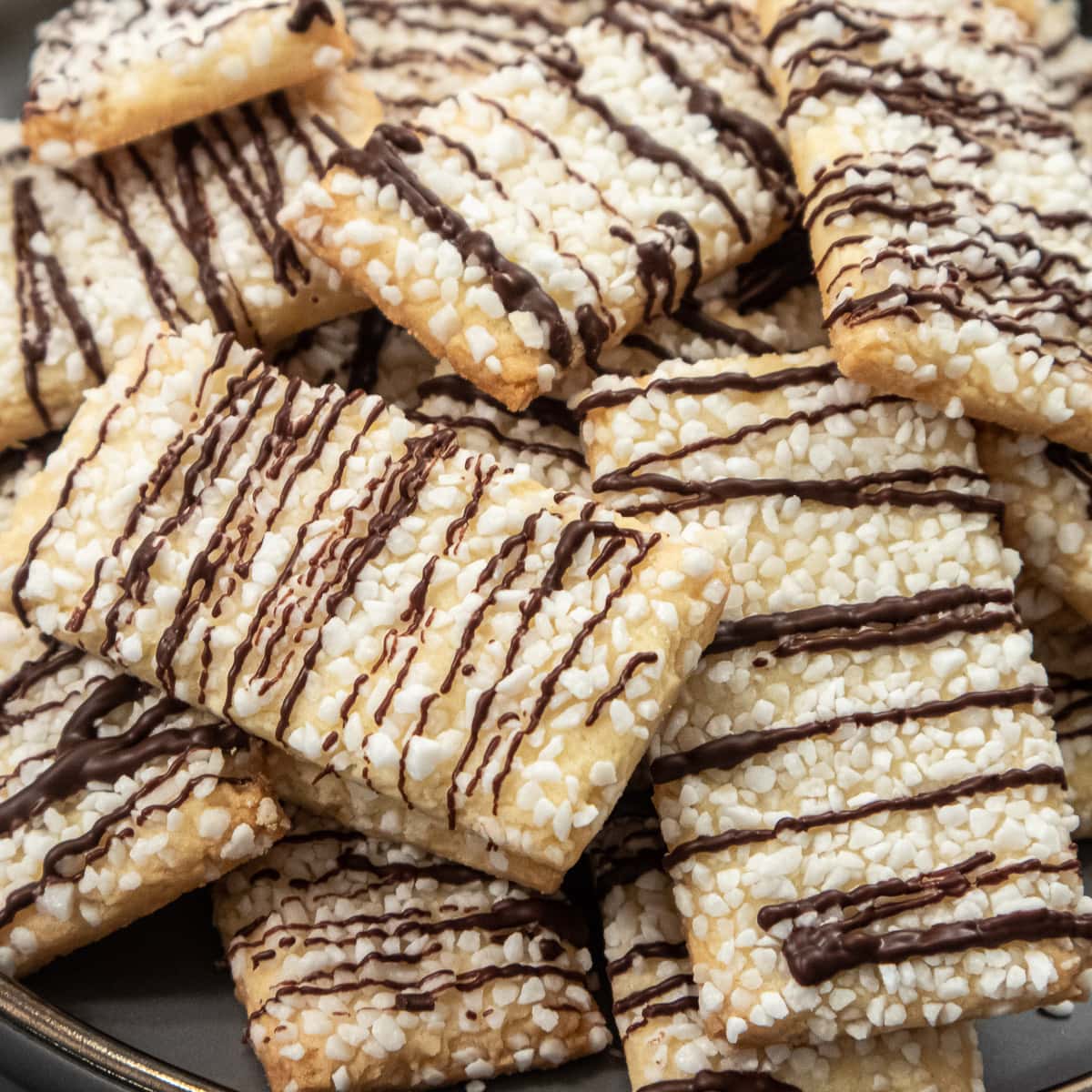 Spritz bars are easier than the cookies and every bit as good.