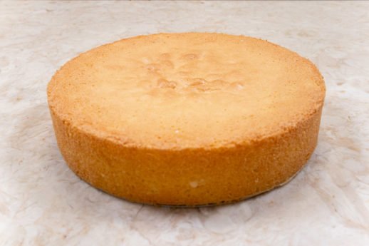 Genoise right side up