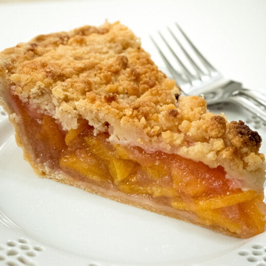 Dutch Peach Pie