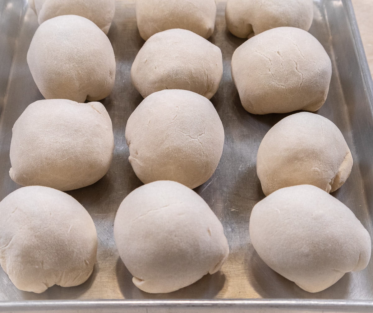 Frozen or room temperature plum dumplings