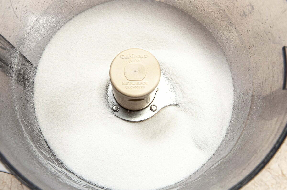 Sugar processed for Angel Food Cake 