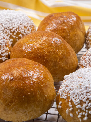 Pumpkin Dinner Rolls and Breakfast Rolls out of one recipe