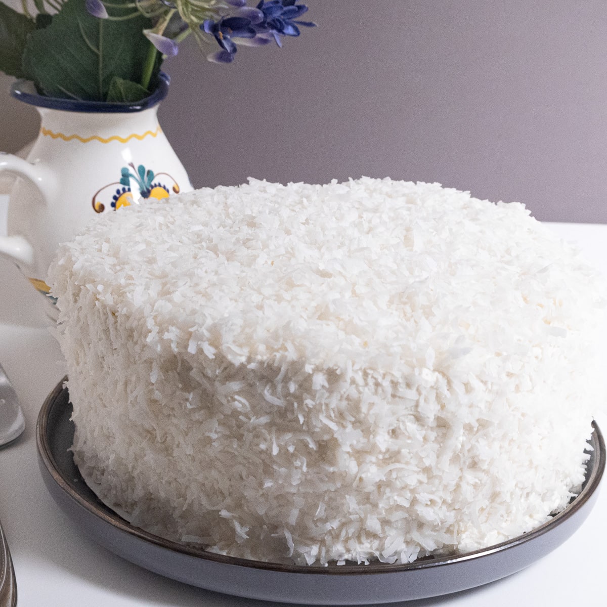 Coconut White Chocolate Cake - Baking with Blondie