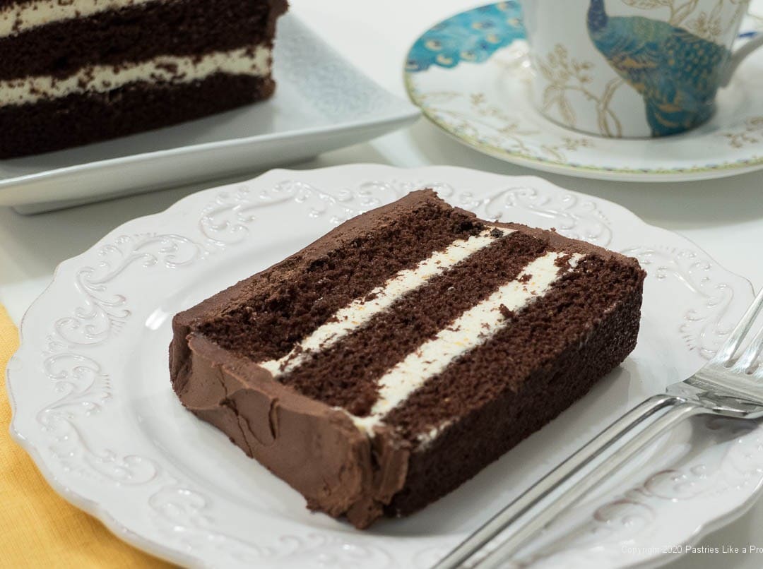 All American Chocolate Creamsicle Cake