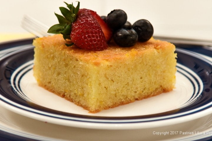 Greek Orange Yogurt Cake (Portokalopita)