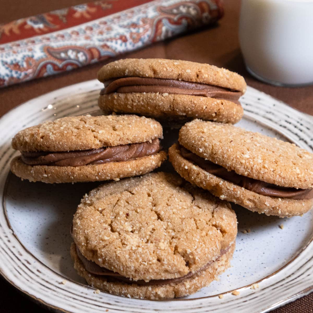 Peanut Butter Sandwich Cookies