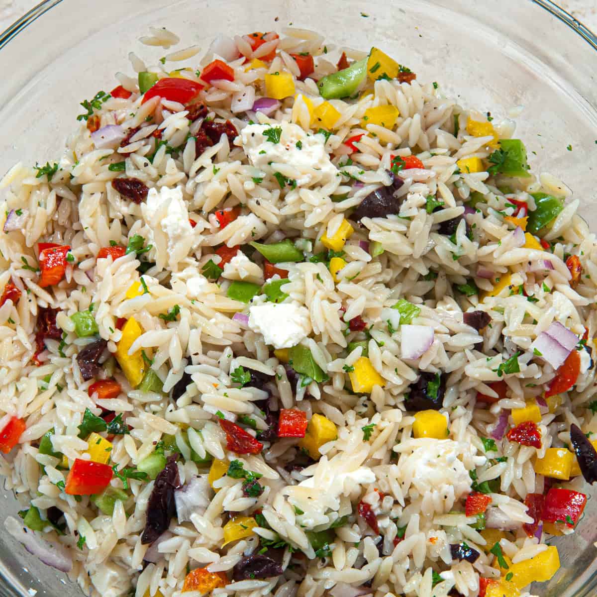 Mediterranean Orzo Salad