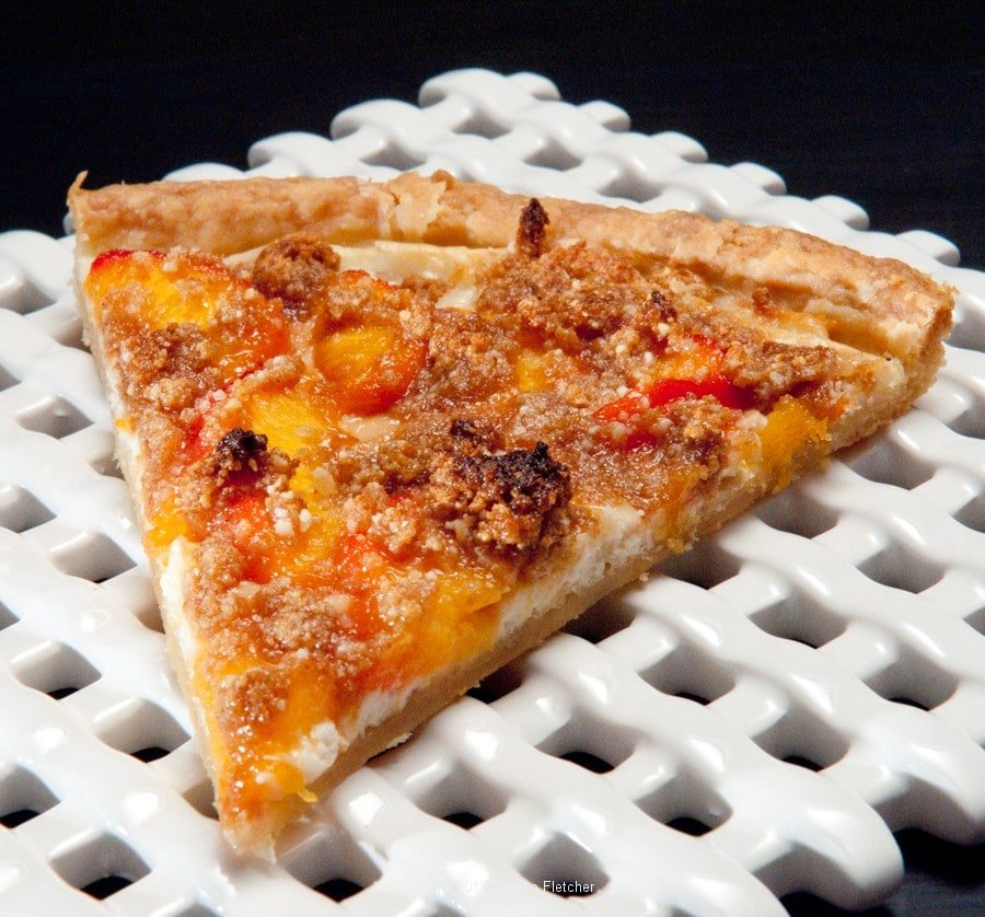 Peach Pizza