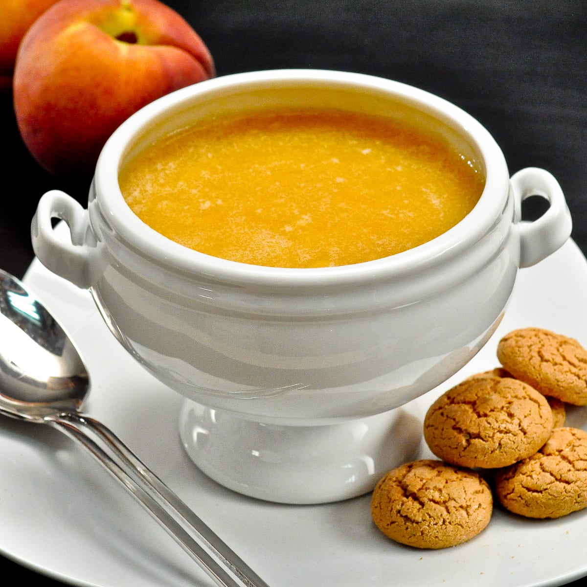 Chilled Peach Soup